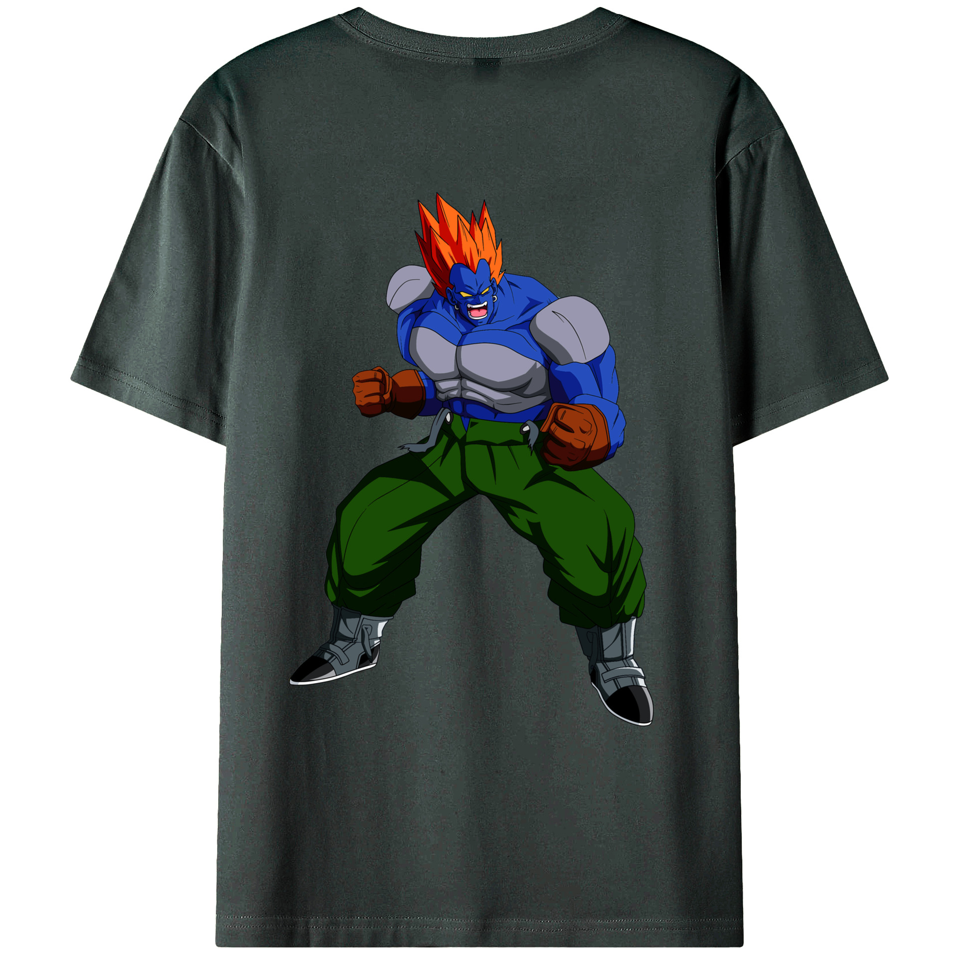 （画像用） ドラゴンボール DRAGON BALL 綿100％ メンズ半袖Tシャツ（バックプリント） 通気性